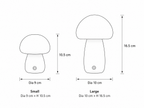 Rechargeable Wooden Table Lamp — product view 8