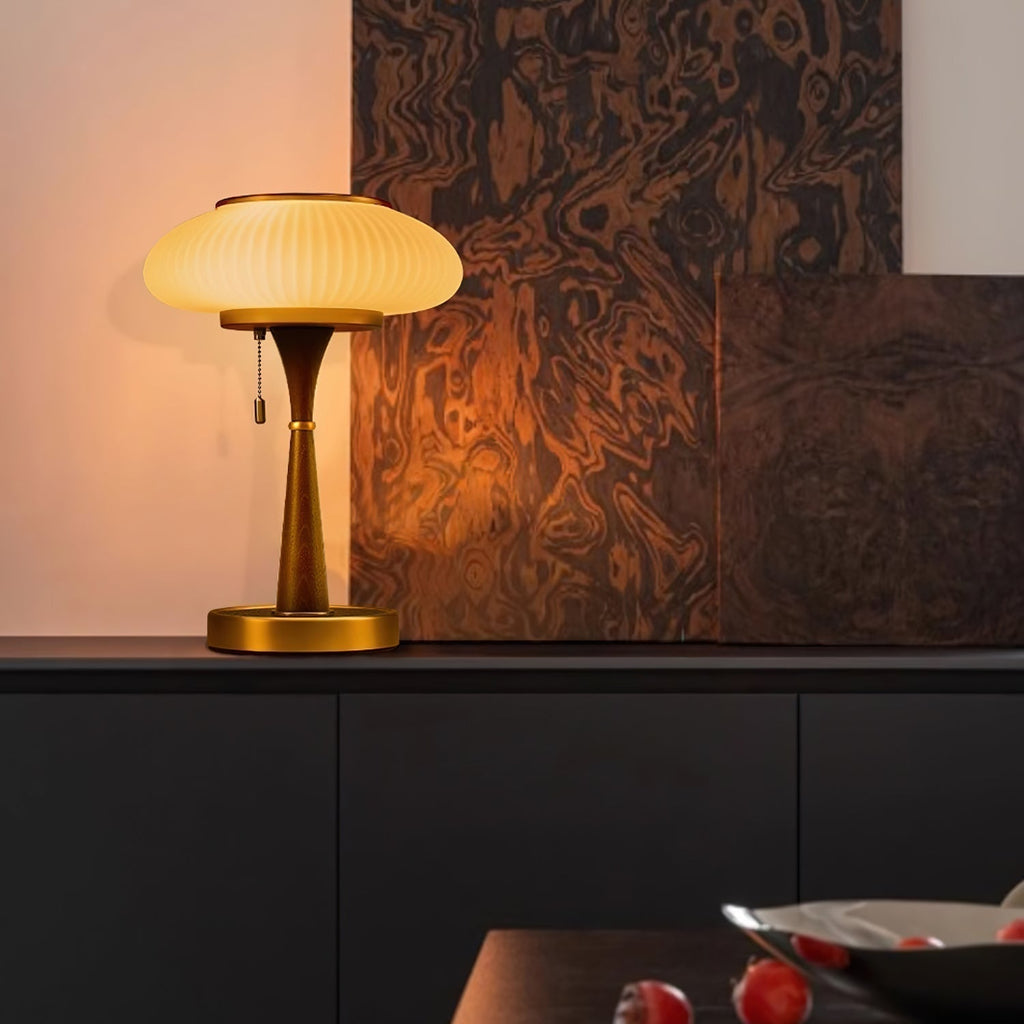 Modern Mushroom-Shaped Table Lamp with Minimalist Design — product view 8