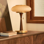 Modern Mushroom-Shaped Table Lamp with Minimalist Design — product view 12