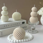 Creative Geometric Golf Ball Scented Candle — product view 2