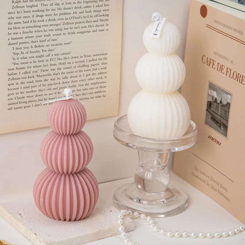 Creative Geometric Golf Ball Scented Candle — product view 6
