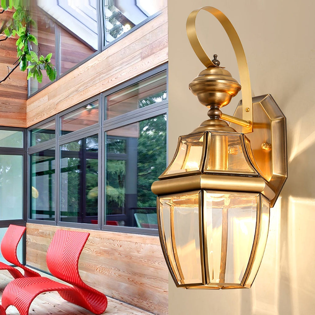 Retro IP65 Waterproof Outdoor Lantern Wall Light — product view 4