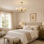 Modern Glass Globe Chandelier — product view 21