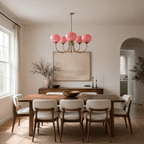 Modern Glass Globe Chandelier — product view 22