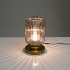 Modern Ribbed Glass Table Lamp — product view 13