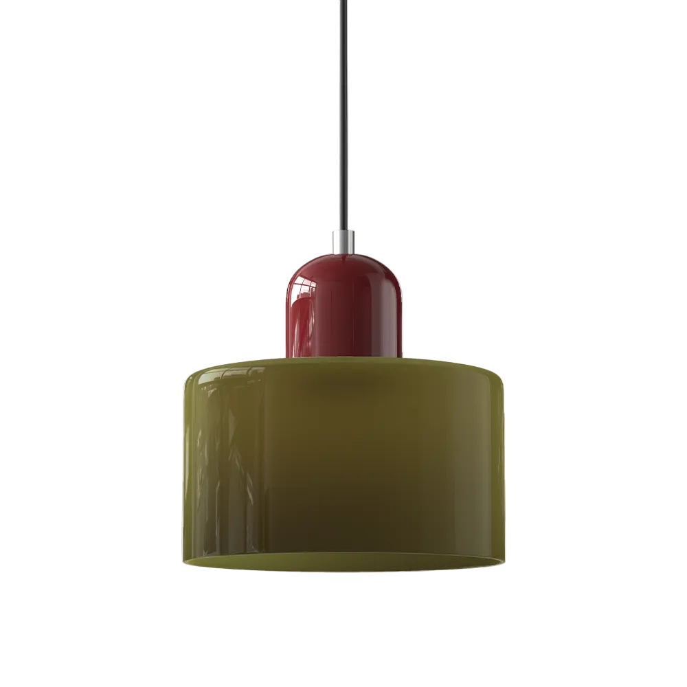 Cylindrical Glass Pendant Light — product view 33