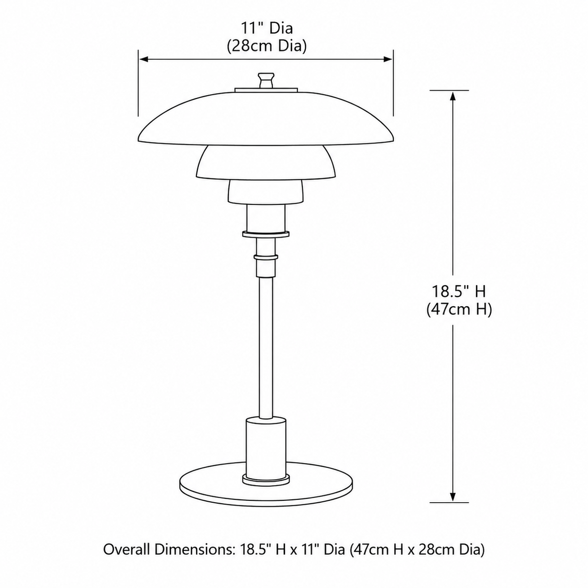 Scandinavian Glass Table Lamp with Minimalist LED Lighting — product view 21