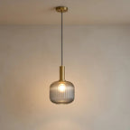 Retro Glass Wave Pendant Light — product view 15