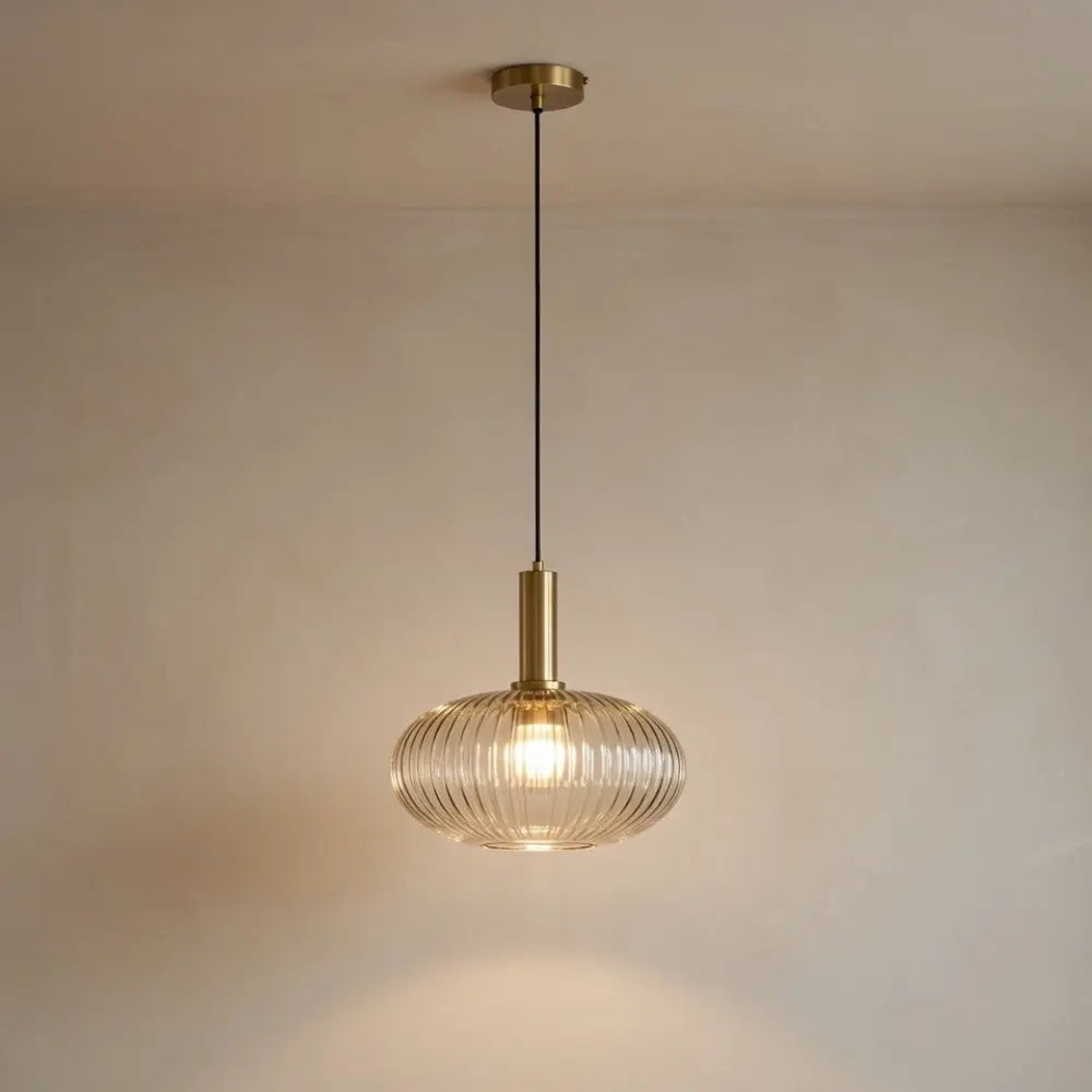 Retro Glass Wave Pendant Light — product view 17