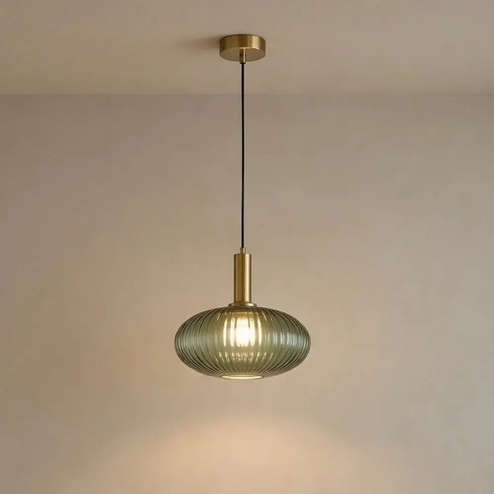 Retro Glass Wave Pendant Light — product view 19