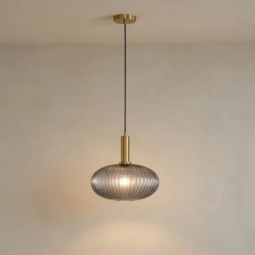 Retro Glass Wave Pendant Light — product view 20