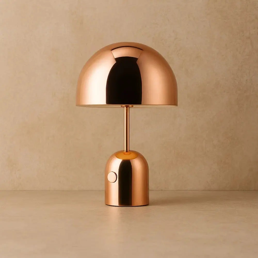 Rechargeable Cordless Mushroom Table Lamp — product view 3