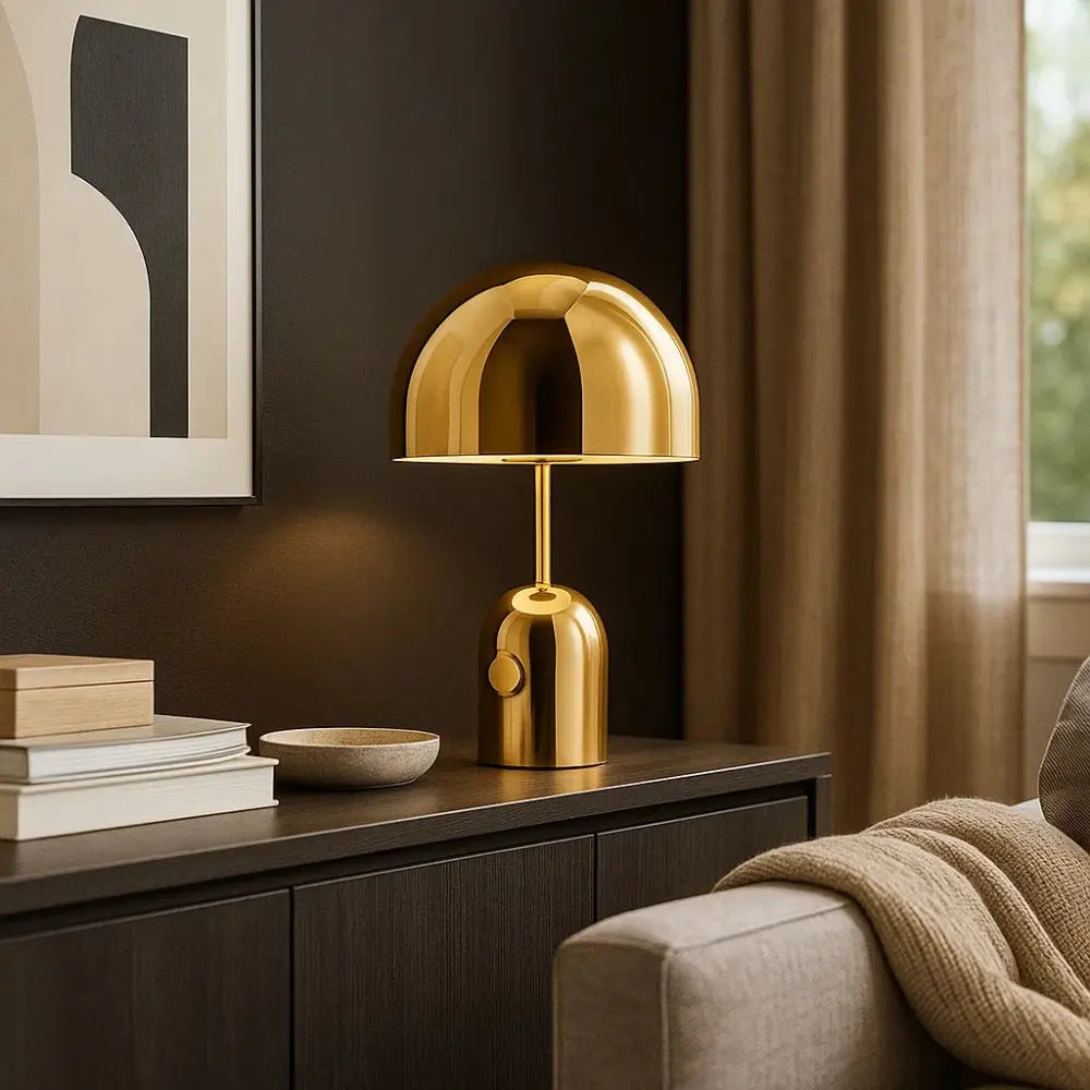 Rechargeable Cordless Mushroom Table Lamp — product view 8