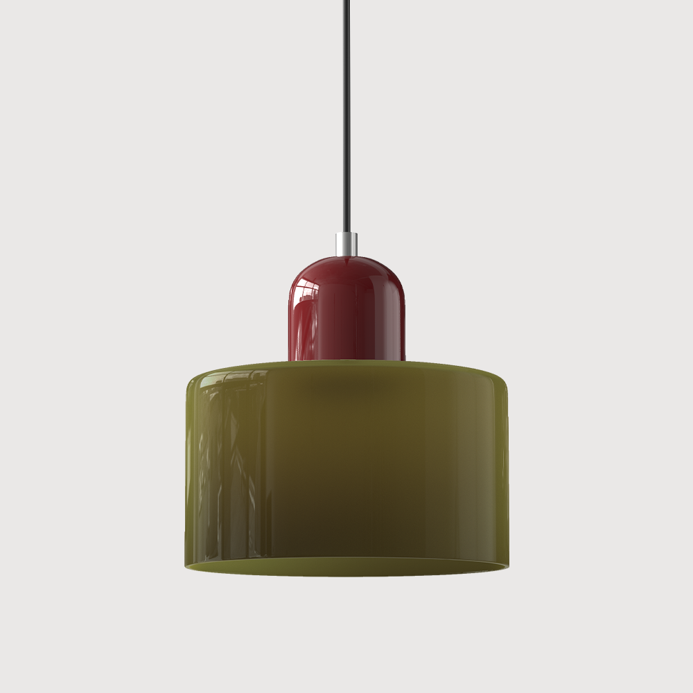 Retro Glass Hanging Pendant Light — product view 27