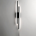 Modern Linear LED Wall Light – 2 Light Sconce — product view 4