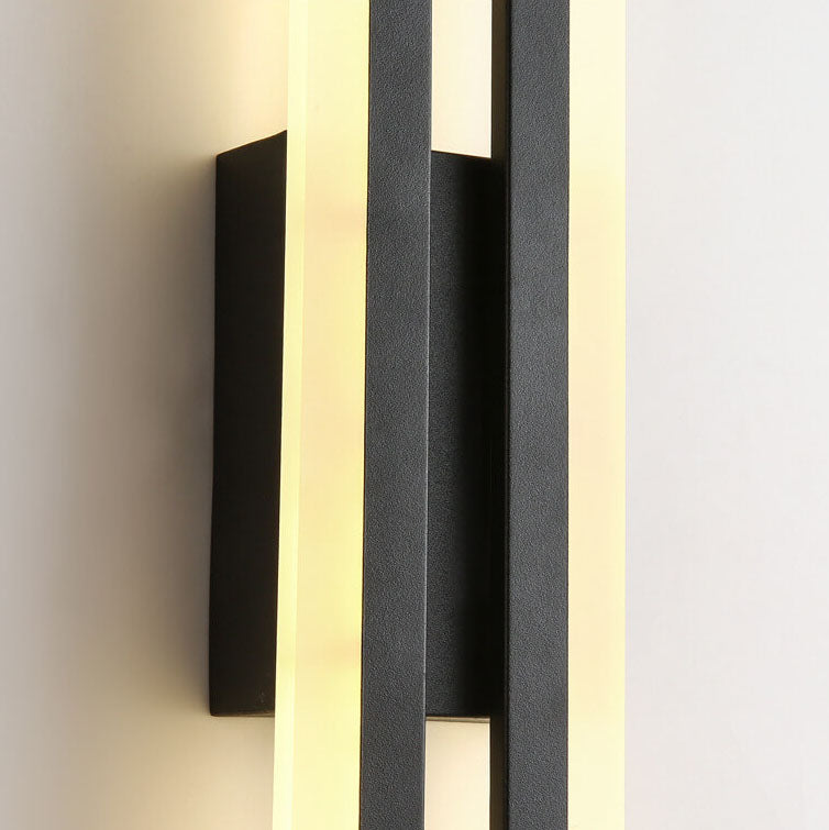 Modern Linear LED Wall Light – 2 Light Sconce — product view 7