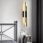 Modern Linear LED Wall Light – 2 Light Sconce — product view 11
