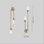 Modern Gold Wall Lights with Warm LED Glow — product view 7