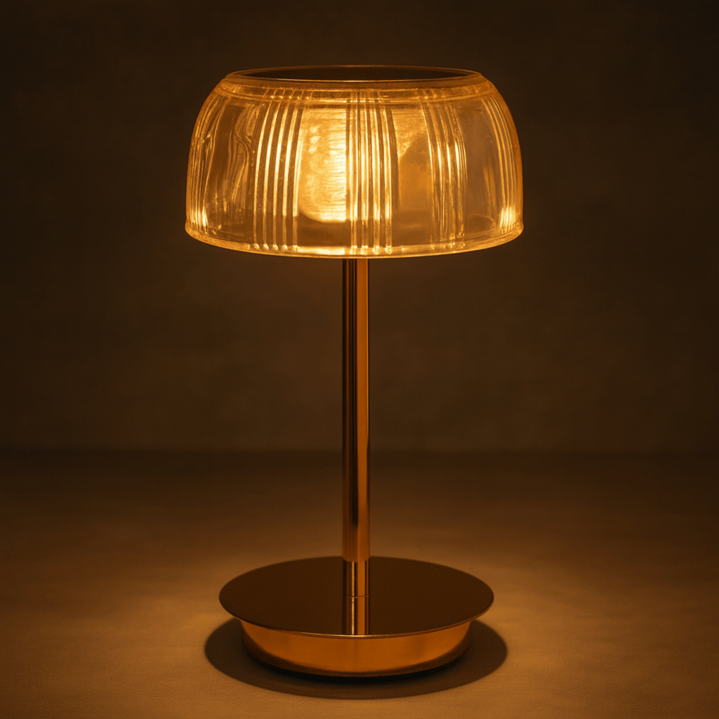 Portable Jellyfish LED Table Lamp with Soft Glow — product view 3