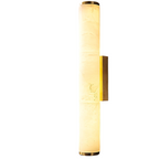 LED Wall Sconce with Marble Effect Shade — product view 6