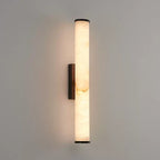 LED Wall Sconce with Marble Effect Shade — product view 12