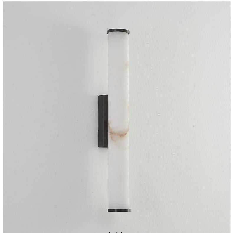 LED Wall Sconce with Marble Effect Shade — product view 14