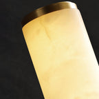 LED Wall Sconce with Marble Effect Shade — product view 15