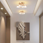 Modern LED Ceiling Light with Circular Ring Design — product view 2