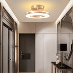 Modern LED Ceiling Light with Circular Ring Design — product view 3