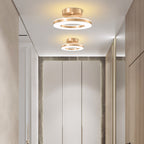 Modern LED Ceiling Light with Circular Ring Design — product view 4