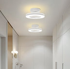 Modern LED Ceiling Light with Circular Ring Design — product view 7