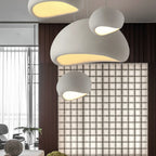 Wabi Sabi Mushroom Pendant Light for Warm Ambient Lighting — product view 2