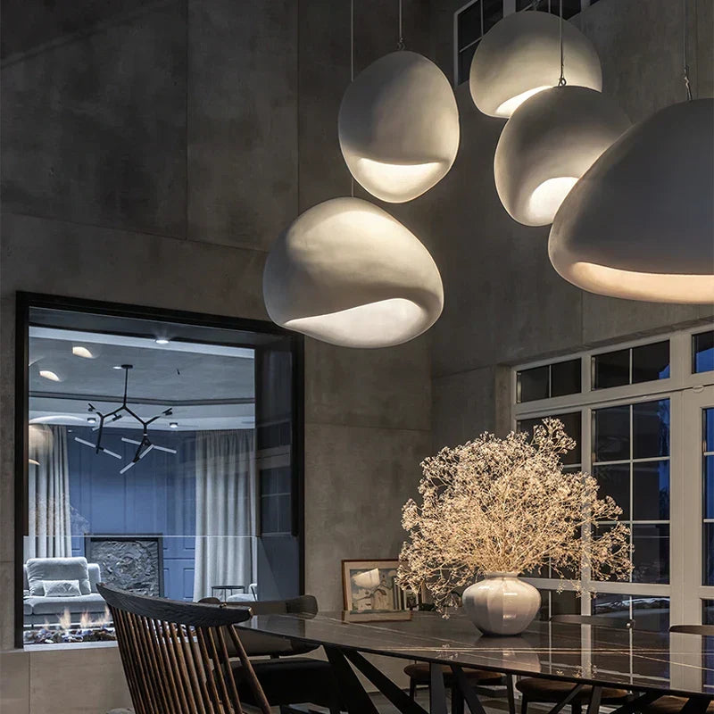 Wabi Sabi Mushroom Pendant Light for Warm Ambient Lighting — product view 4