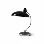 Modern Table Lamp Curved Chrome Metal Bedside Bauhaus Design — product view 11
