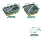 Bento Lunch Box Leak Proof Portable Container Utensils Microwave Safe — product view 6