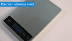 Digital Kitchen Scale 15kg Rechargeable Waterproof Precision Food Weighing — product view 9