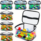 Toy Storage Bag Large Capacity Clear Mesh Organizer Kids Puzzle Block — product view 1