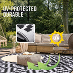 Harbour Haven Outdoor Rug | Reversible Waterproof Patio Mat — product view 5