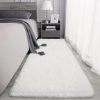 Washable Faux Fur Rug Plush Non Slip Soft Bedroom Mat — product view 3