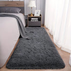 Washable Faux Fur Rug Plush Non Slip Soft Bedroom Mat — product view 4