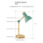 Wooden Desk Lamp Adjustable Nordic Modern Table Light — product view 6