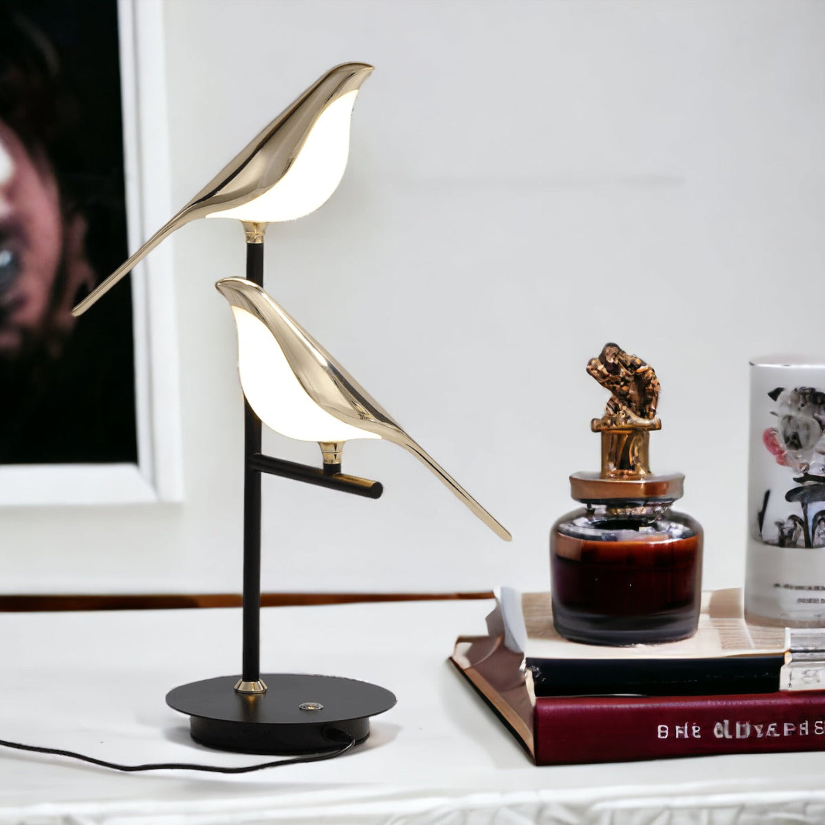 Modern Wall Sconce Gold Bird LED Nordic Decorative Wall Light — product view 5