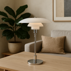 Scandinavian Table Lamp Minimalist LED Bedside Warm Light — product view 4