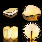 Rechargeable Table Lamp Foldable Cordless LED Bedside Light — product view 5