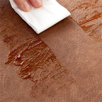 Faux Leather Placemats Double Sided Waterproof Heat Resistant Dining Table Set — product view 5