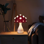 Mushroom Table Lamp LED Rechargeable Warm White Bedside Light — product view 4