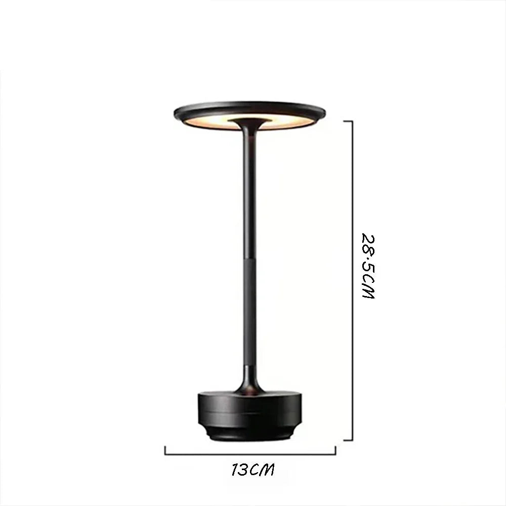 Rechargeable Touch Table Lamp Cordless Dimmable LED Bedside Light — product view 10