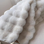 Round Fluffy Rug Plush Shaggy Circle Bedroom Carpet — product view 5
