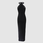 Women's Bodycon Dress Sleeveless Rhinestone Black Mini Going Out — product view 3