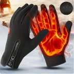 Heated Gloves Electric USB Touchscreen Waterproof Winter Outdoor — product view 2